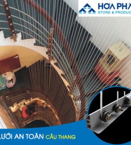 Lưới an toàn cầu thang Lưới an toàn cầu thang