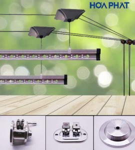 Giàn phơi thông minh Inox 304 HP-980 Giàn phơi thông minh Inox 304 HP-980