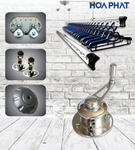 Giàn Phơi Quần Áo Thông Minh Inox HP-990 Giàn Phơi Quần Áo Thông Minh Inox HP-990