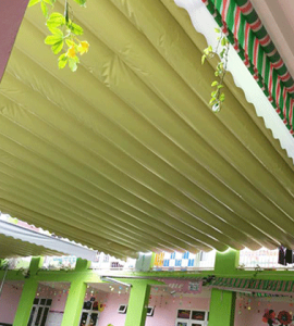 Bạt che nắng mưa trường học Bạt che nắng mưa trường học