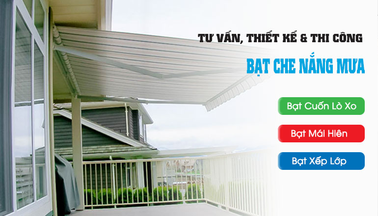 Bạt che nắng mưa